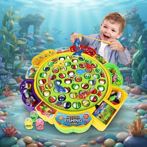 Magic Ocean Musical Fishing & Catching Game Set