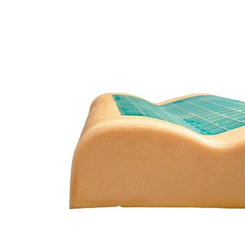 Memory Curve Gel Pillow - Ergonomic Cooling Support Pillow (45 x 65 x 12 cm)