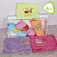 Face Towel - 6 Pcs