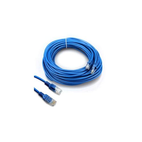 Ethernet Internet LAN CAT5e Network Cable 15m Blue