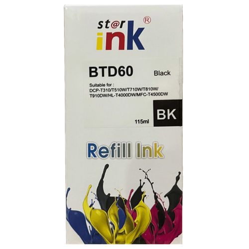 Brother BTD60 60 Compatible with DCP-T310/T510W/T710W/T810W/T910DW/HL-T4000DW/MFC-T4500DW