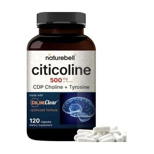 Citicoline, 500 mg, 120 Capsules