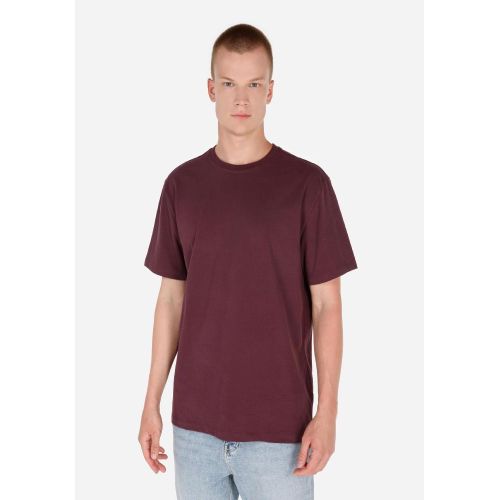 Men T-SHIRT SHORT SLEEVE PLUM