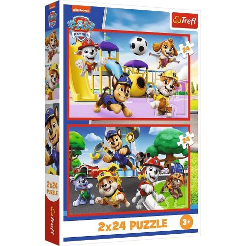 Paw Patrol Dog Fun Day Puzzle 2x24 Pieces - 34434