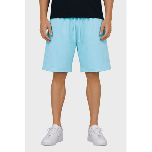 Sky Blue Lightweight Cotton Shorts