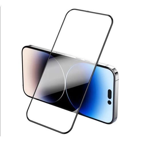 Protection For iPhone 15 Plus - Full Adhesive Screen Protector - Black