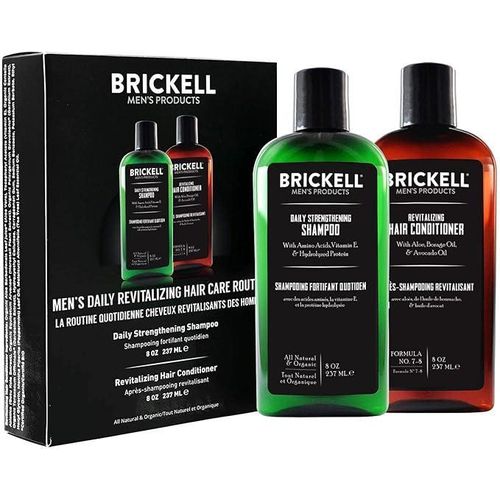 Brickell Men's Daily Revitalizing Routine Shampoo