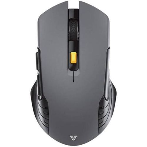 WG12R Rechargeable Wireless Gaming Mouse, 2.4GHz Wireless Connector, Adjustable 800-1200 DPI, Up to 30 IPS/10g Acceleration, 125Hz Polling Rate, 3M Clicks Lifetime Gaming Mice (Grey)