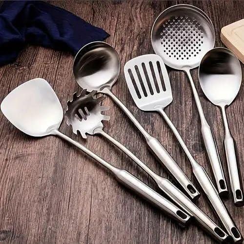 304 Stainless Steel Dispenser Set with Stand, 7 Pieces
