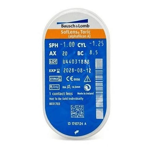 ( عدسة واحدة ) بوش آند لومب سوفلنز توريك لتصحيح الاستجماتيزم 20° محور