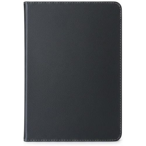 Protective case for Samsung Galaxy Tab tablet, black faux leather cover (t 505)