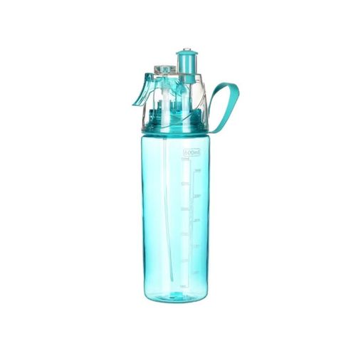 High-quality portable sports water bottle with a water spray function