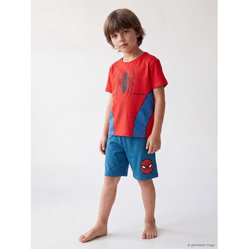 Spider-Man Printed Boy's Pyjamas Set