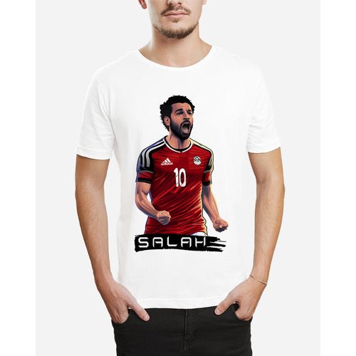 Mohamed Salah Egypt T-Shirt - White - (974)