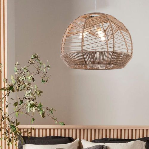 Boho Burlap Ceiling Lamp - 40CM/50CM