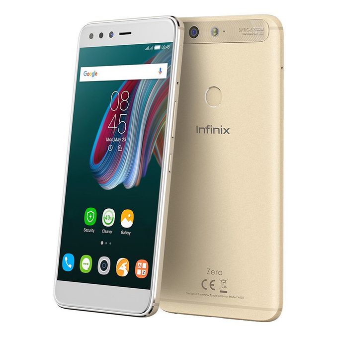 X603 Zero 5 - موبايل ثنائي الشريحة 5.98 بوصة - 64 جيجا بايت - 4G - ذهبي