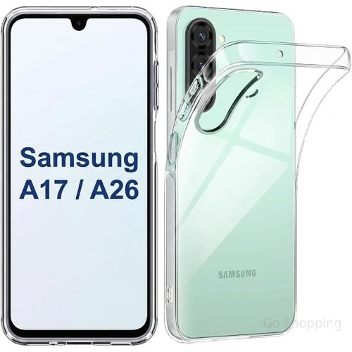 Clear Case Compatible with Samsung Galaxy A17 / A26 – Soft Silicone Transparent Cover, Slim Flexible Design, Lightweight, Anti-Scratch
