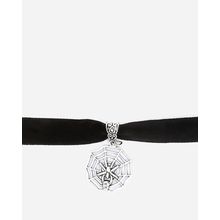 Spider Suede Choker - Black