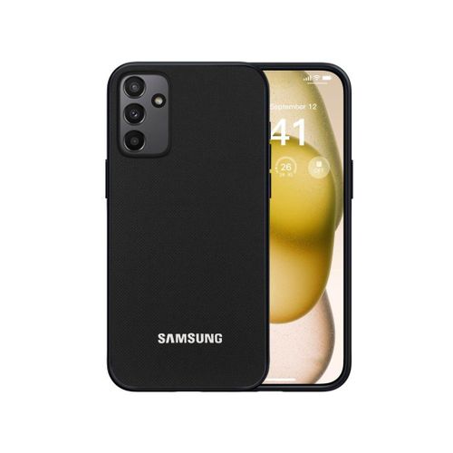 Compatible with Samsung Galaxy A55 Case Dual Layer Heavy Duty Cell Phone Protective Cover Shockproof Rugged with Non-Slip Textured - Black