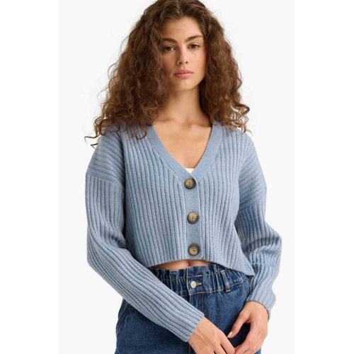 Regular Fit V-Neck Cardigan