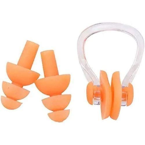 Ear Plugs and Nose Clip Combo Set for Swimming