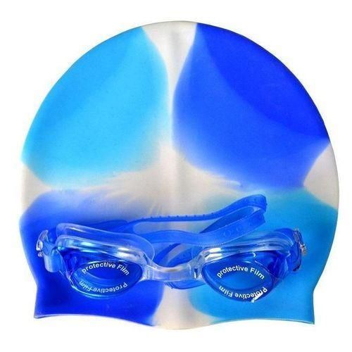 Swimming Set Combo Goggles, Cap & Ear Plugs