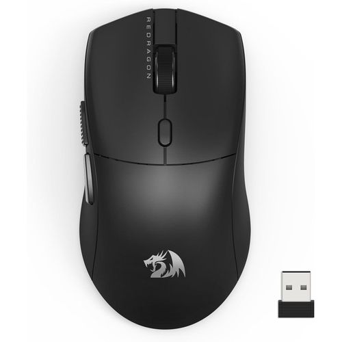3-Mode Wireless Gaming Mouse, Ultra-Light 26K DPI Gaming Mouse, Full Programmable Buttons, Software Supports DIY Keybinds & Adjustable DPI, M815PRO