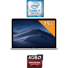 MacBook Pro 15 مع شريط لمس (منتصف 2019) - Intel Core I7 - رام 16 جيجا بايت -SSD 256 جيجا بايت - شاشة Retina 15.4 بوصة - مُعالج رسومات 4 جيجا - نظام تشغيل Mac - رمادي