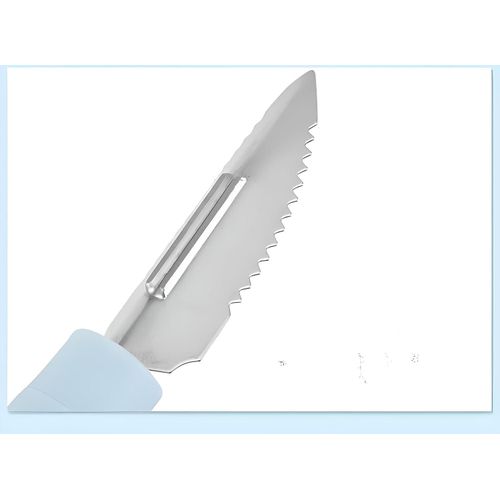 Fish Scaler Tool - Stainless Steel Fish Scale Remover and Planer with Ergonomic Handle for Kitchen Use
