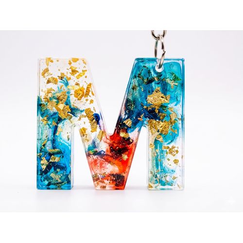 Resin letters medal