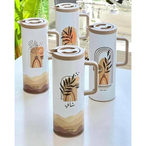 1-liter coffee thermos - keeps drinks hot - practical tea thermos for serving and hospitality - suitable for home, office, and travel