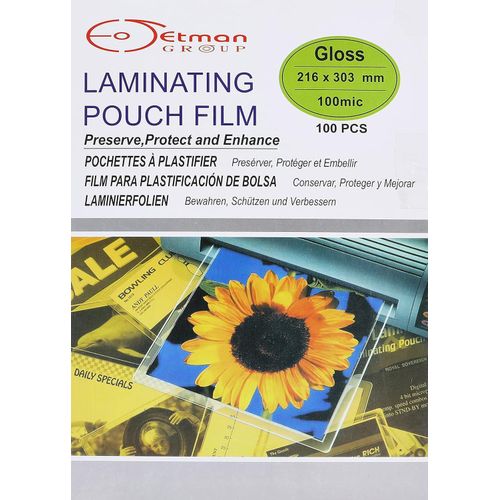 DGG Bright office lamination pouch 100 micron a4 - white