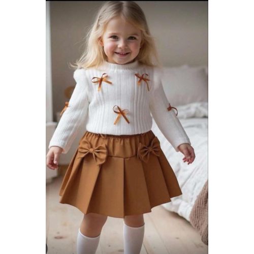 Very chic two-piece children's set for winter