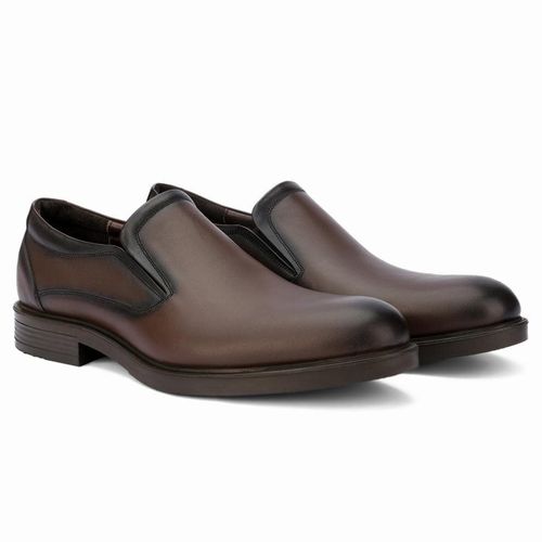 Moc Toe Loafers - Brown