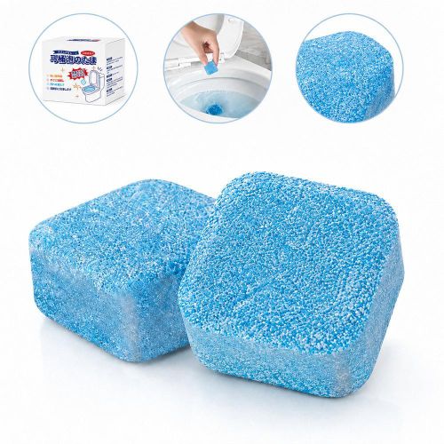 Toilet Cleaning Tablets for Stain & Odor Removal - 12 Tablets - 1-36