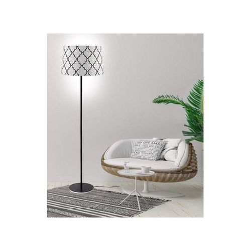 Floor Lamp - Black And White