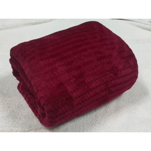 Ultra Soft Bed Blanket – red Color, Warm & Cozy