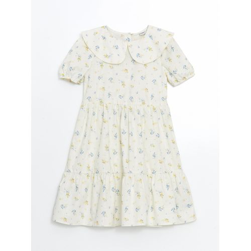 Floral Tiered Girl's Dress