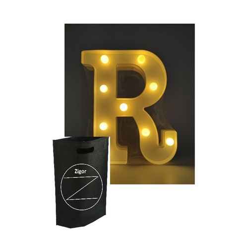 LED Letter Lights - Decorative Indoor Lights with Zigor Special Bag