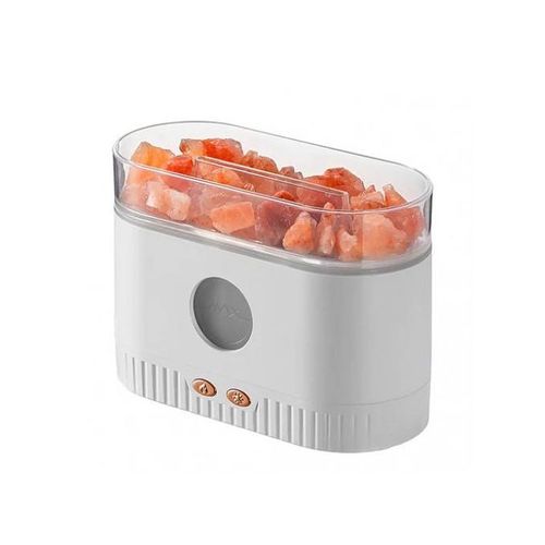 Humidifier Ultrasonic Stone Salt Volcanic With 3D Color Light