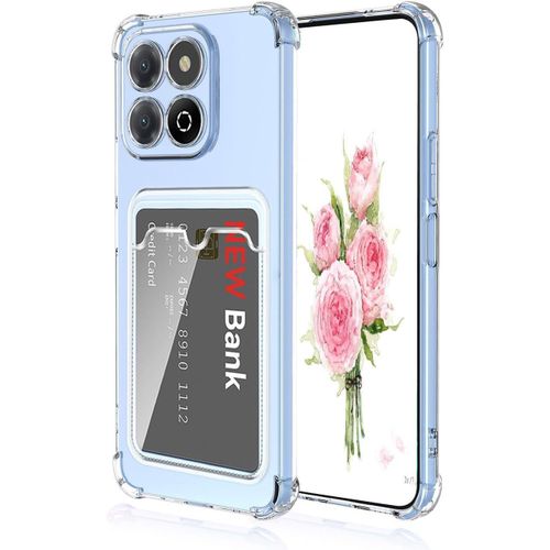 حافظة حماية شفافة من البولي يوريثين الحراري الناعم المقاوم للصدمات مع لعدسة الكاميرا هونر X6b - شفاف